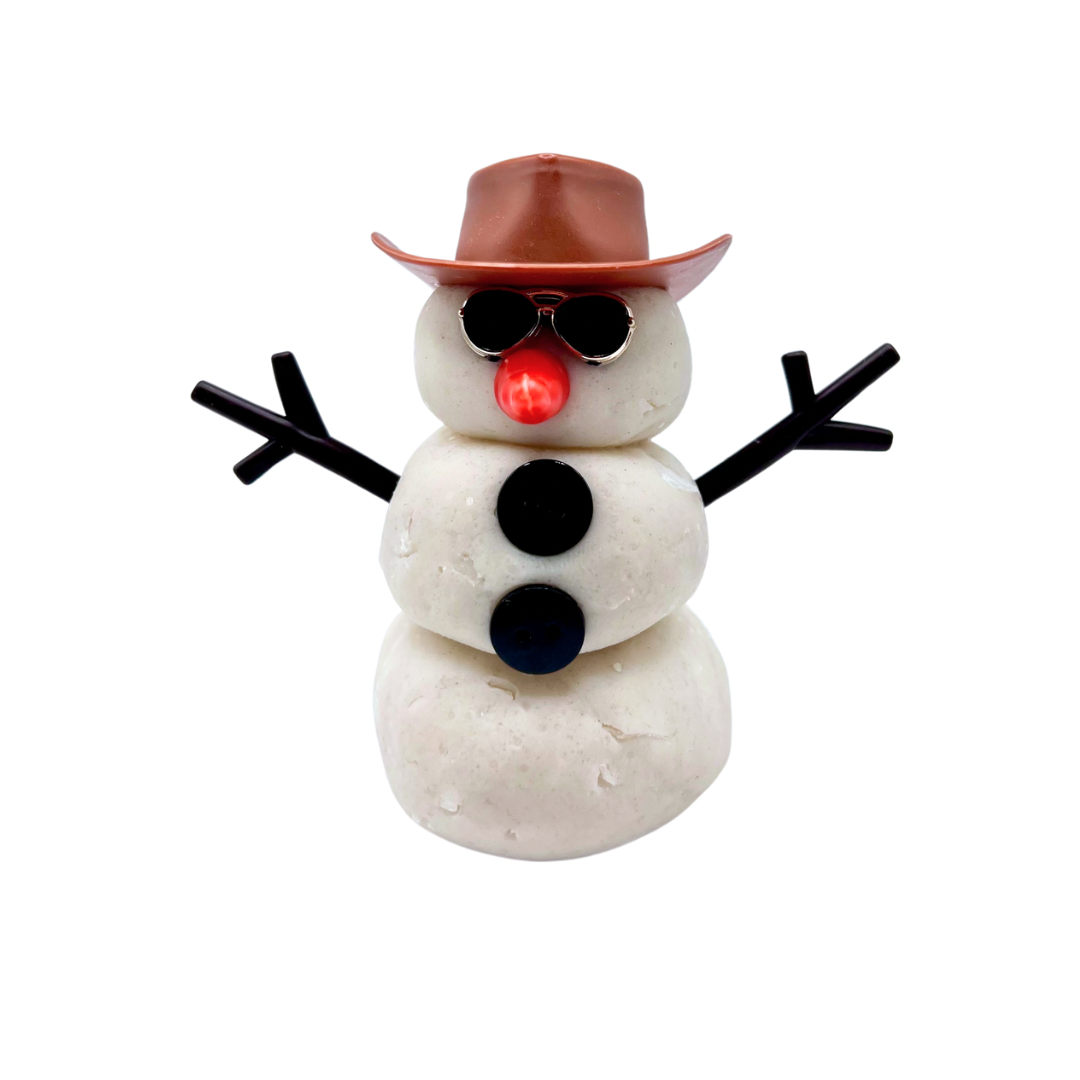 Snowman Dress-Up Play Dough Kit