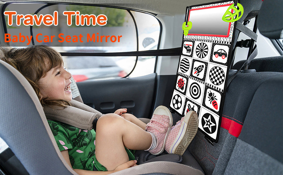 Tummy Time Mirror with Teethers