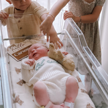 Teddy Bear Bamboo Muslin Swaddle