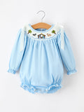 Nativity Smocked Christmas Bubble