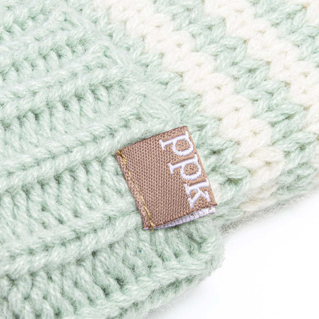 Heart Knit Hat & Animal Mittens Set | Ages 1–6