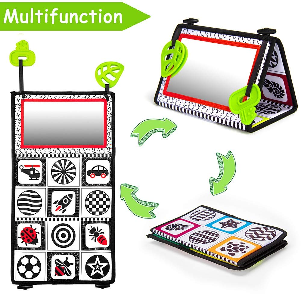 Tummy Time Mirror with Teethers