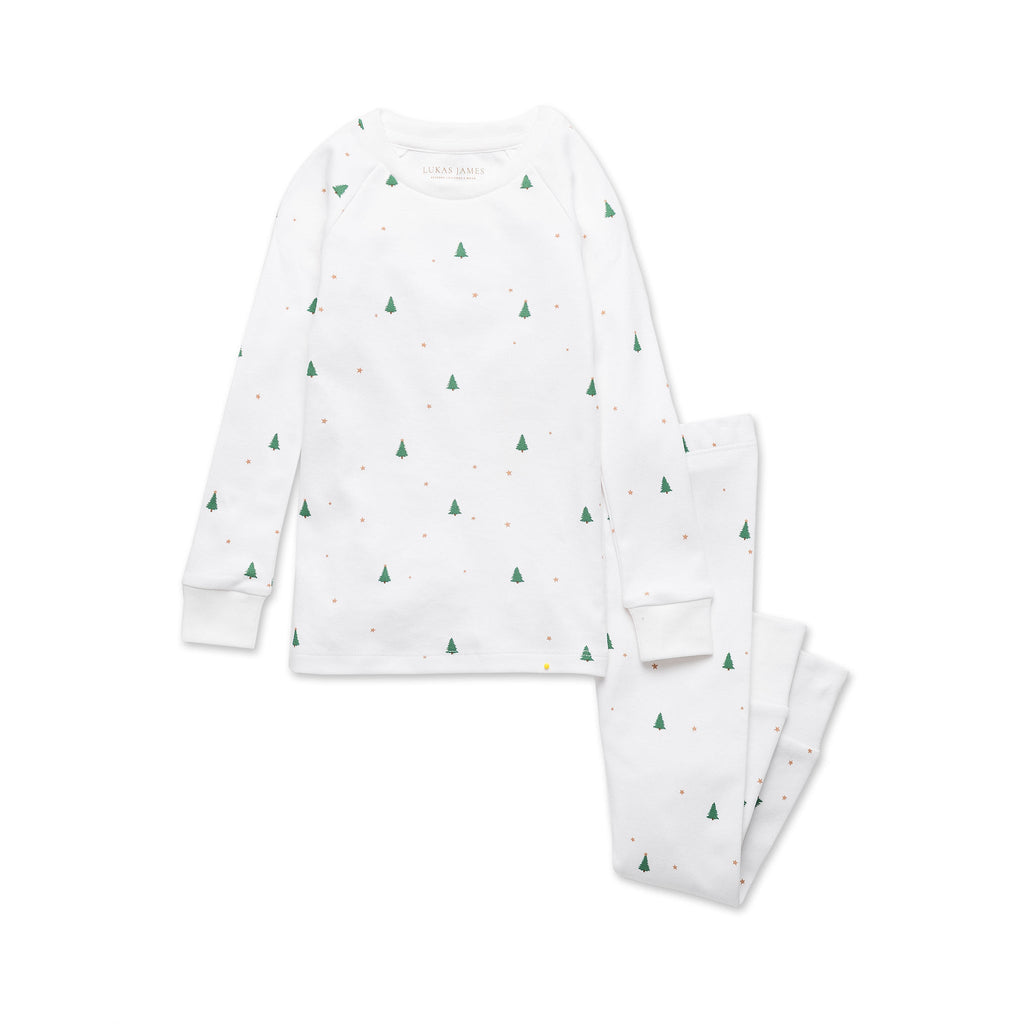 Evergreen Organic Holiday Pajamas