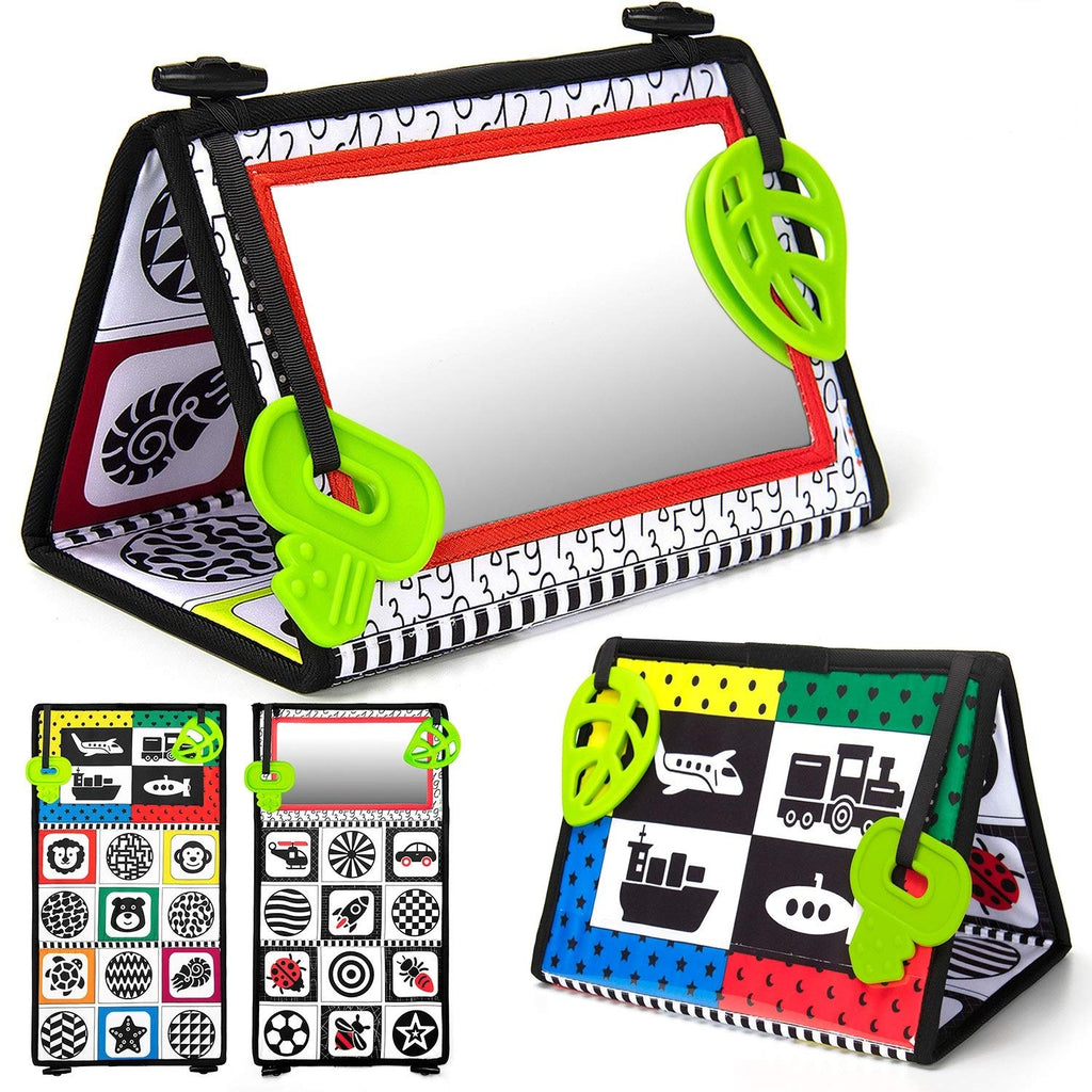 Tummy Time Mirror with Teethers