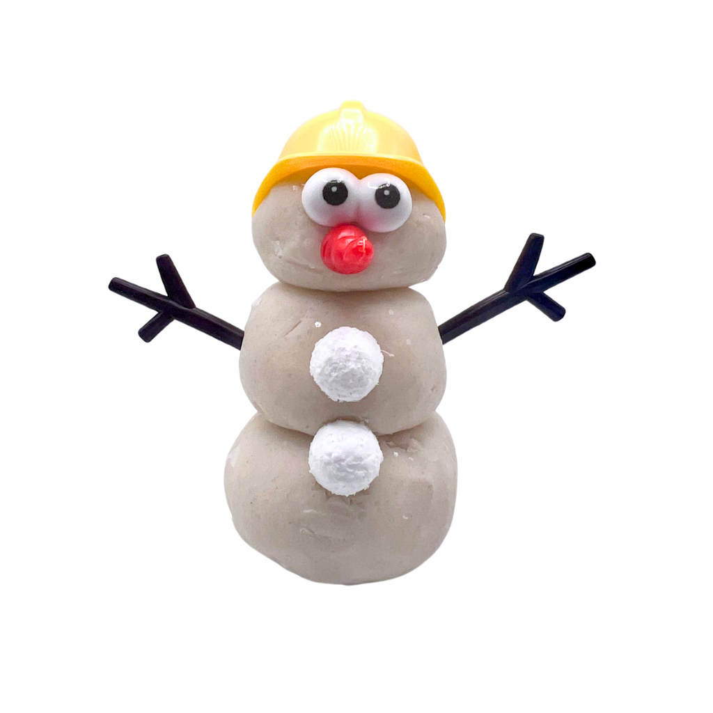 Snowman Dress-Up Play Dough Kit