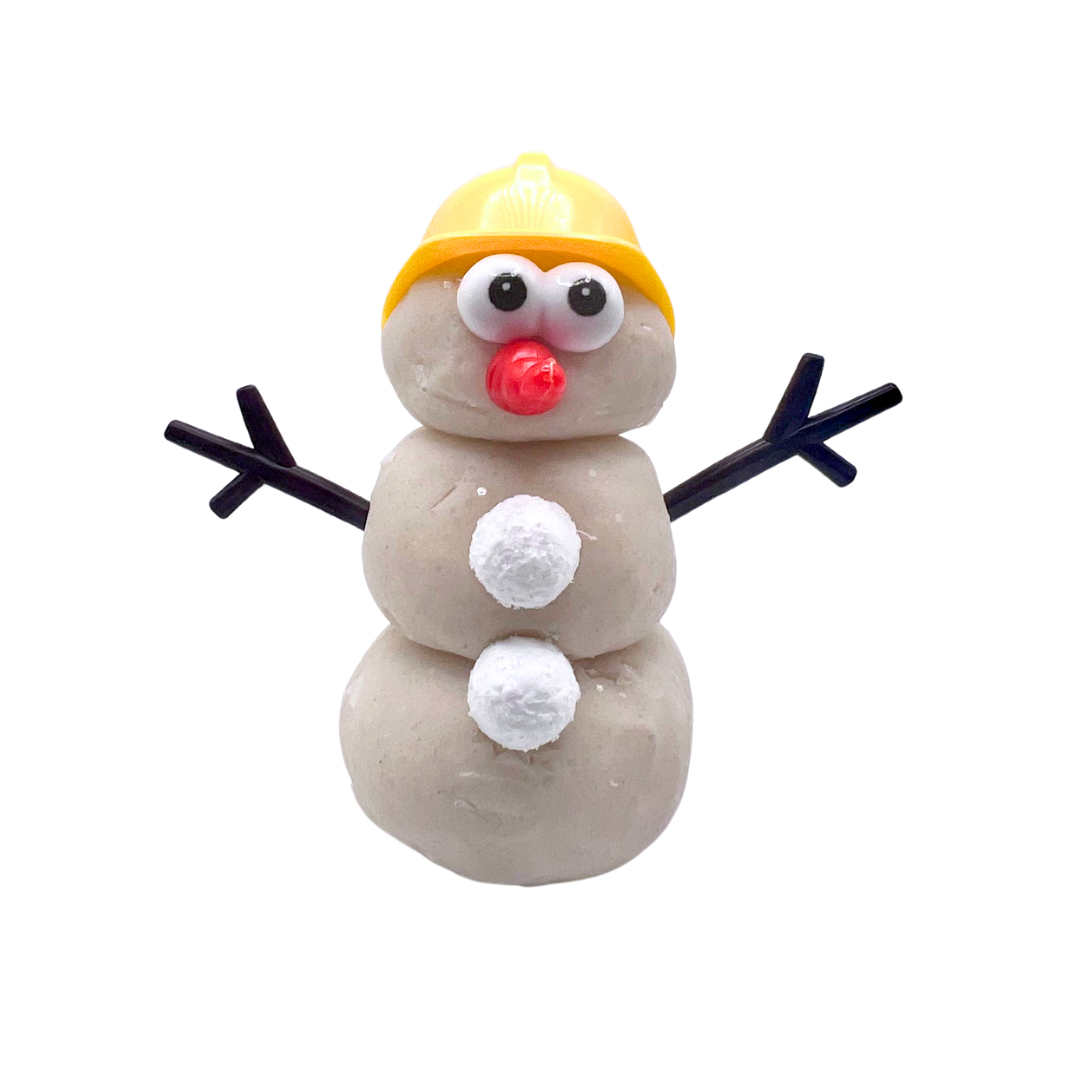 Snowman Dress-Up Play Dough Kit