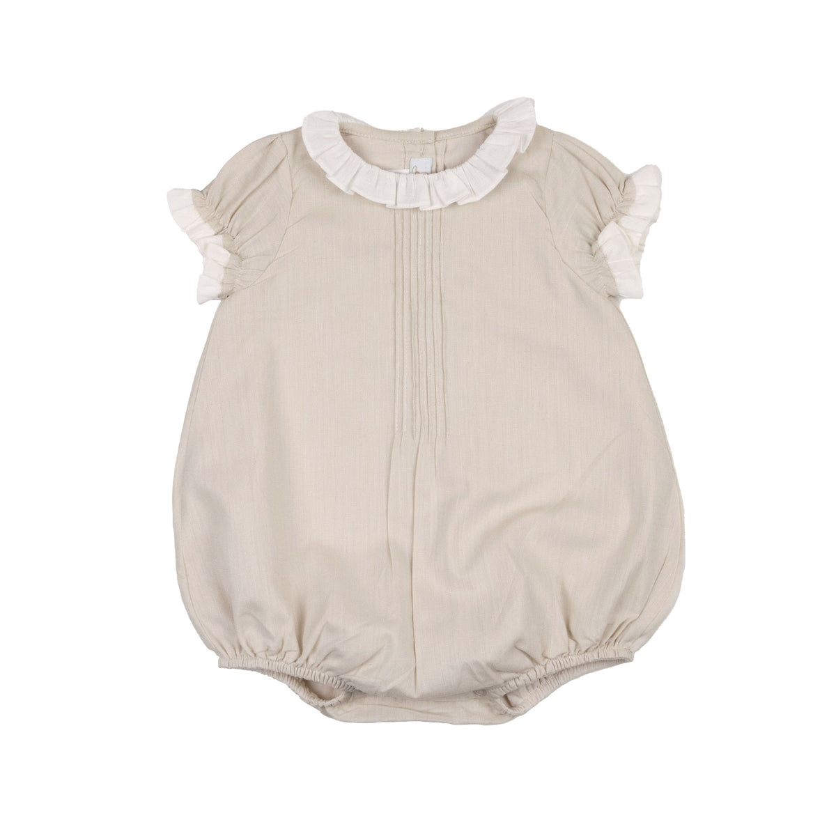 Linen Ruffle Collar Bubble