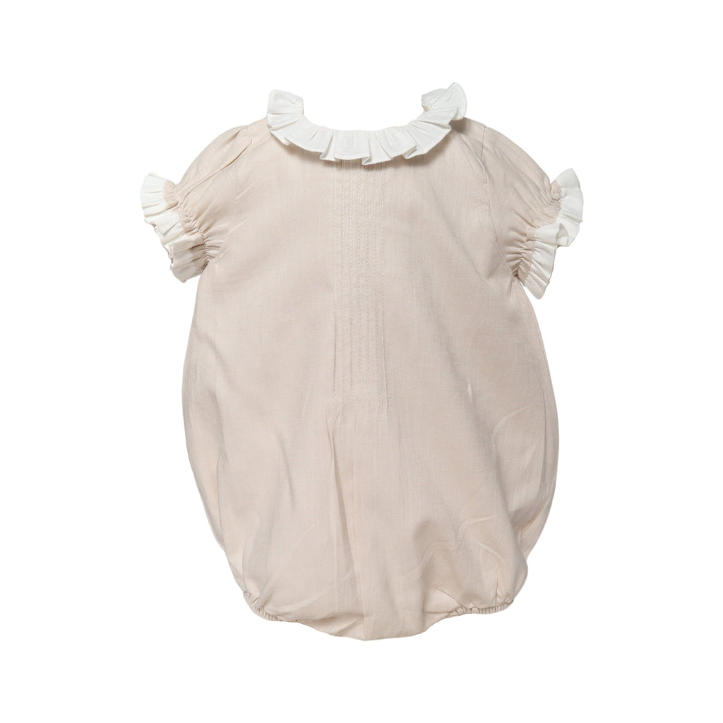Linen Ruffle Collar Bubble
