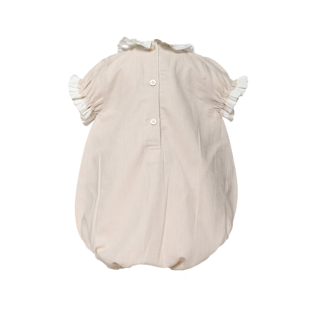 Linen Ruffle Collar Bubble