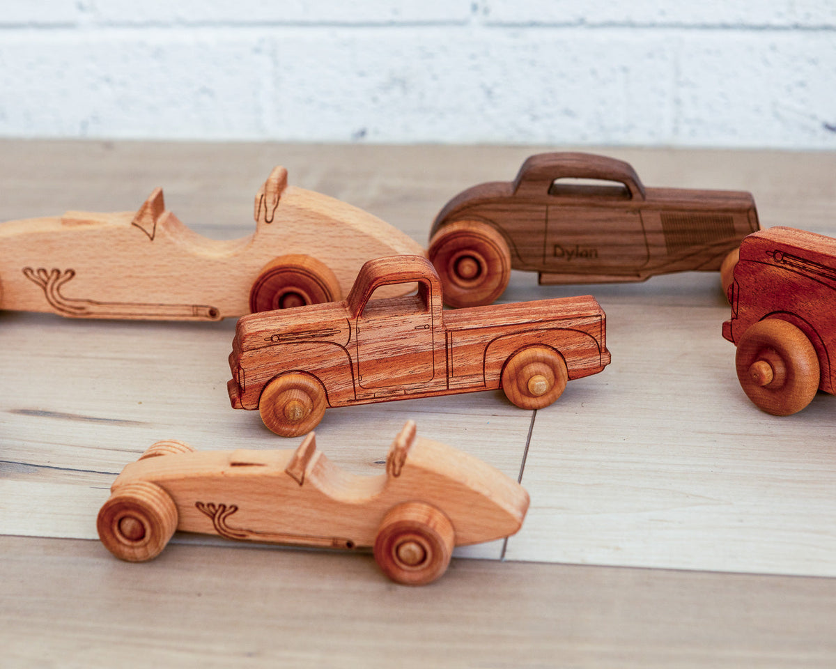 Little Wooden Pickup Truck
