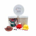 Snowman Dress-Up Play Dough Kit