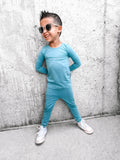 Blue Jean Baby Bamboo Pajama Set