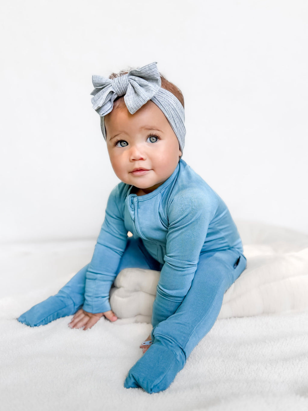Blue Jean Baby Bamboo Pajama Set