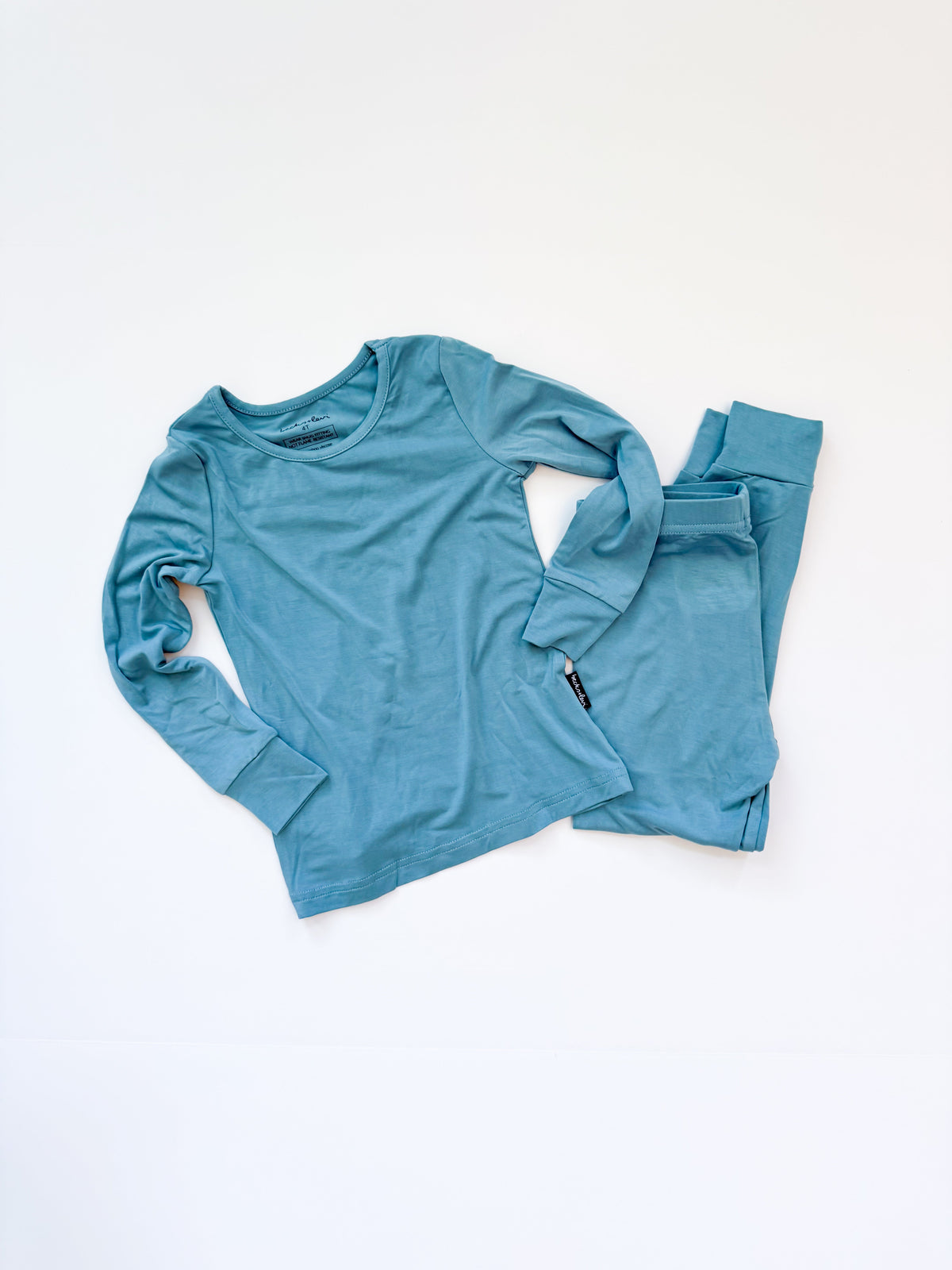 Blue Jean Baby Bamboo Pajama Set
