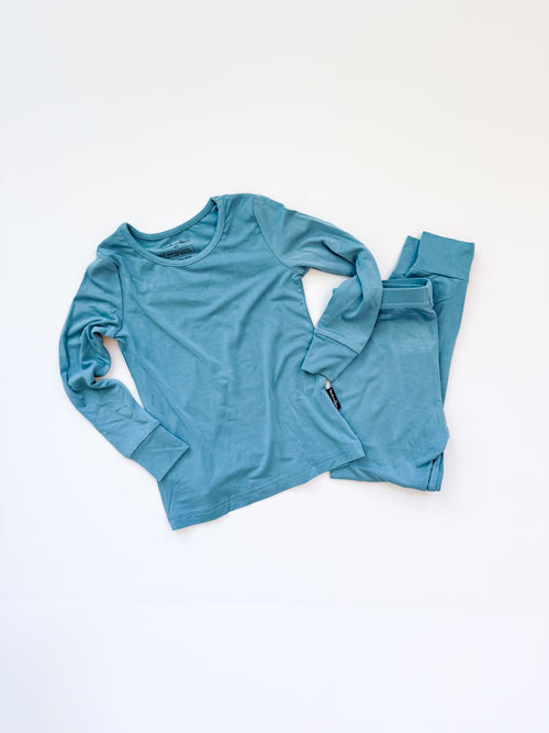 Blue Jean Baby Bamboo Pajama Set