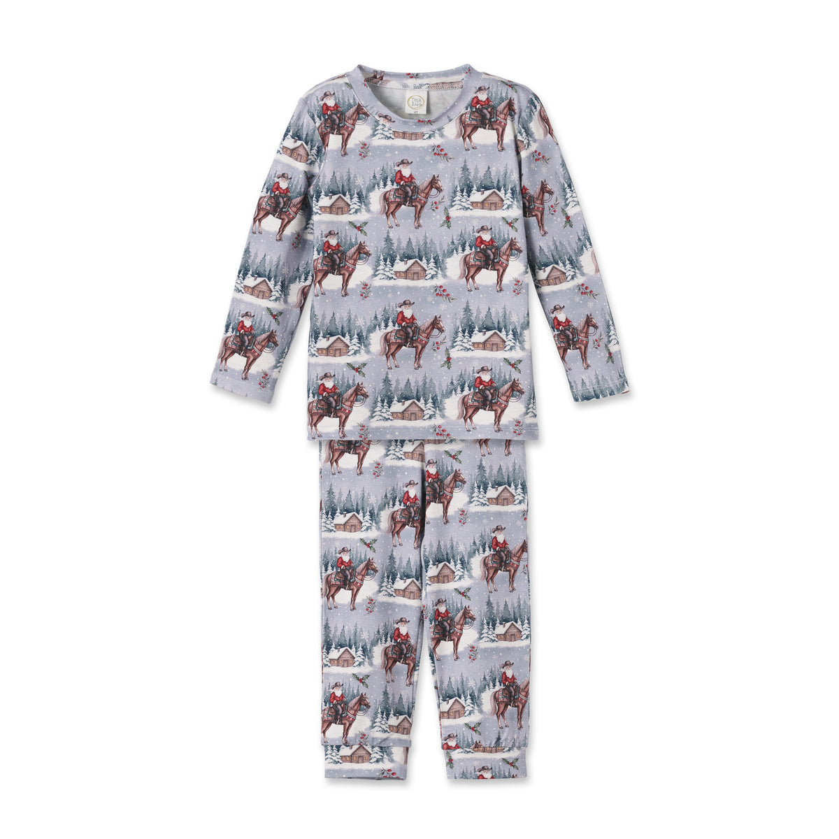 Cowboy Christmas Bamboo Pajama Set
