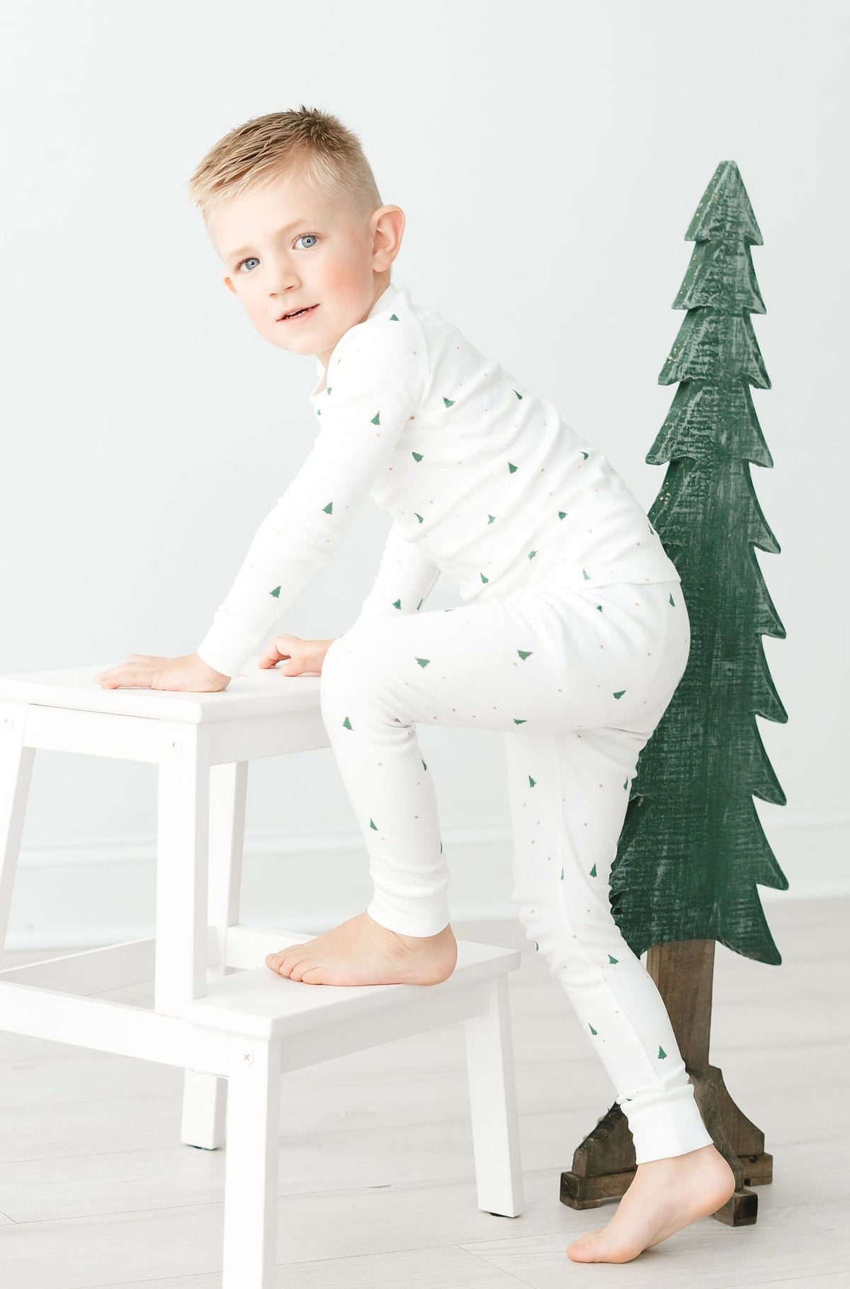 Evergreen Organic Holiday Pajamas