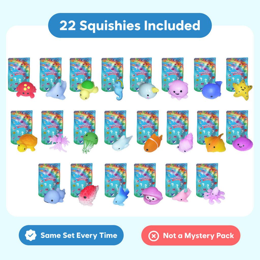 Mystery Squishies, 22-Pack