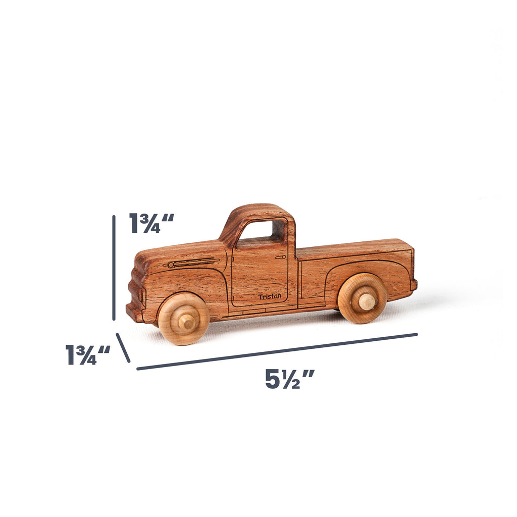 Little Wooden Pickup Truck