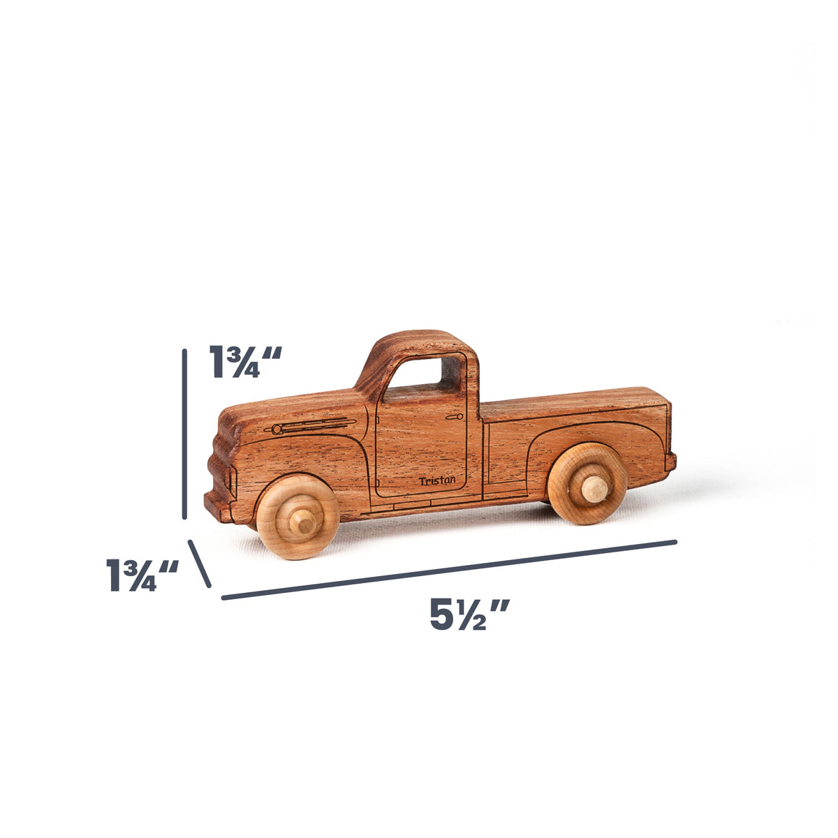 Little Wooden Pickup Truck