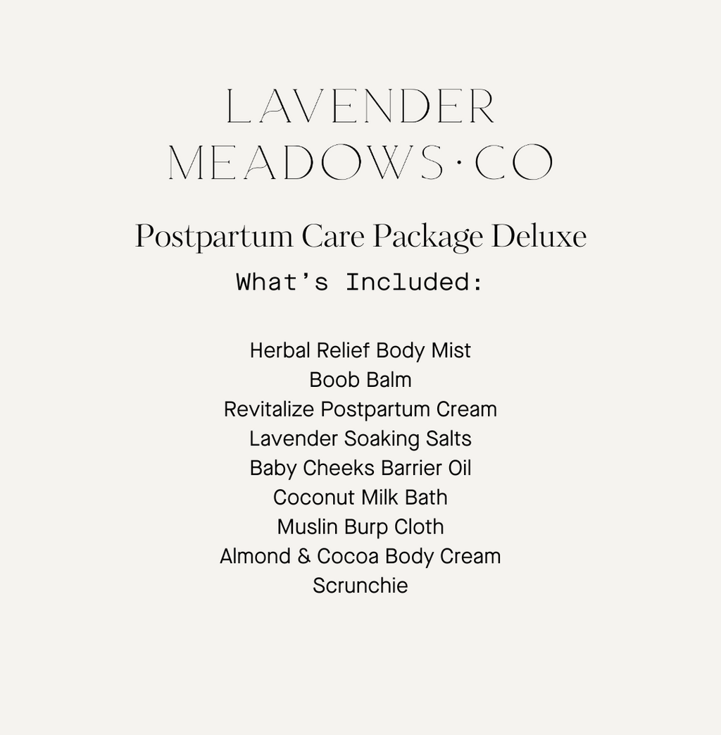 Postpartum Care Package, Deluxe