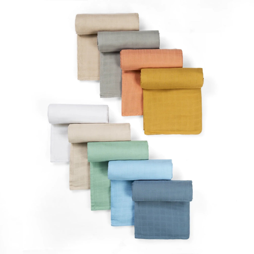 Muslin Swaddle in Oatmeal