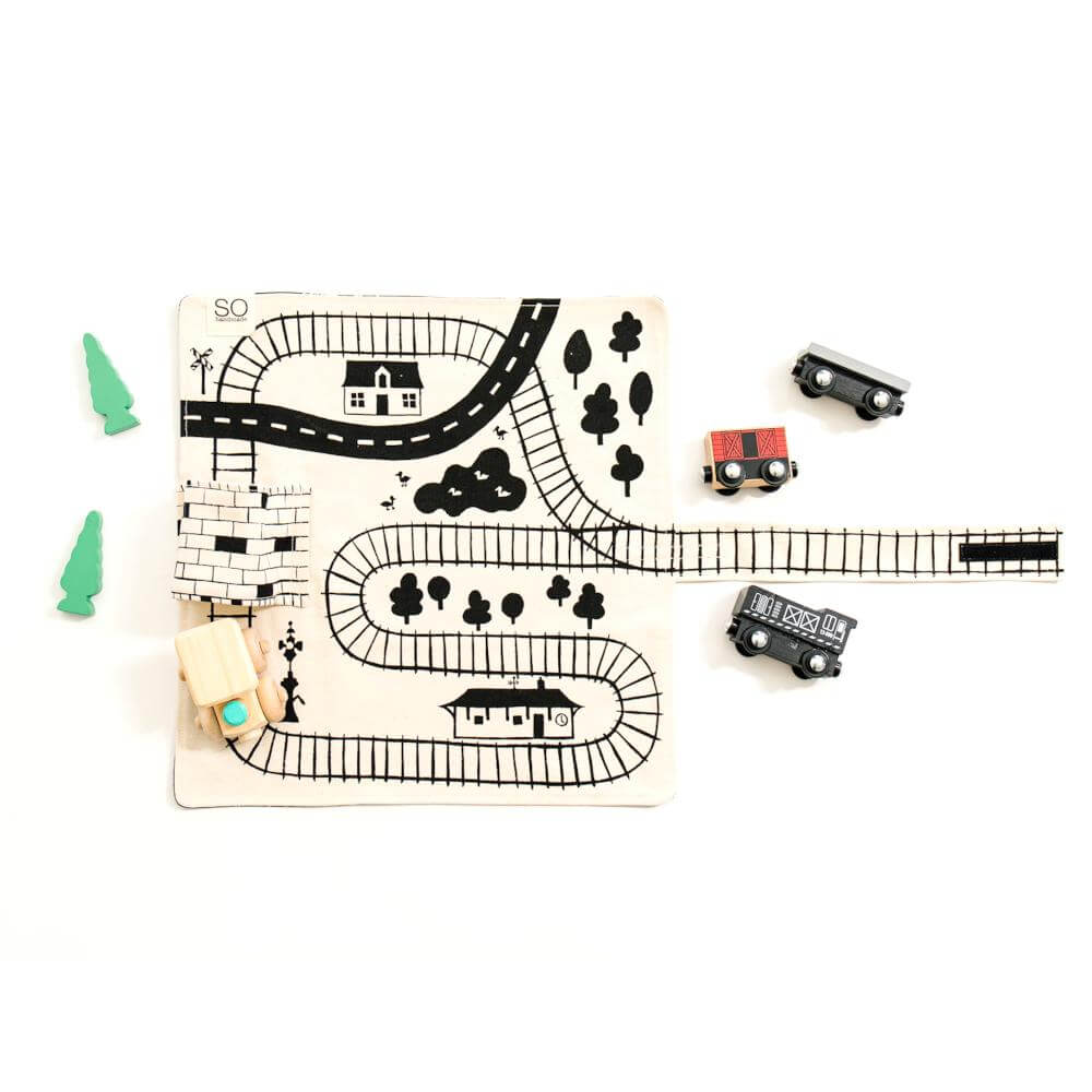 Roll-Up Train Play Mat