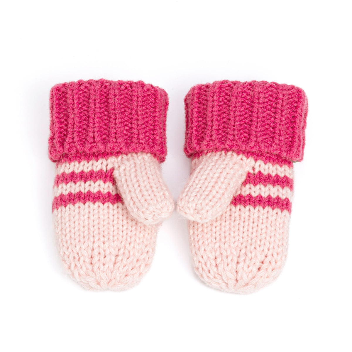 Heart Knit Hat & Animal Mittens Set | Ages 1–6