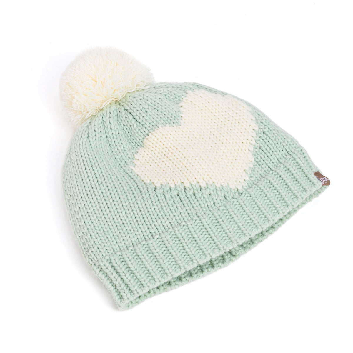 Heart Knit Hat & Animal Mittens Set | Ages 1–6
