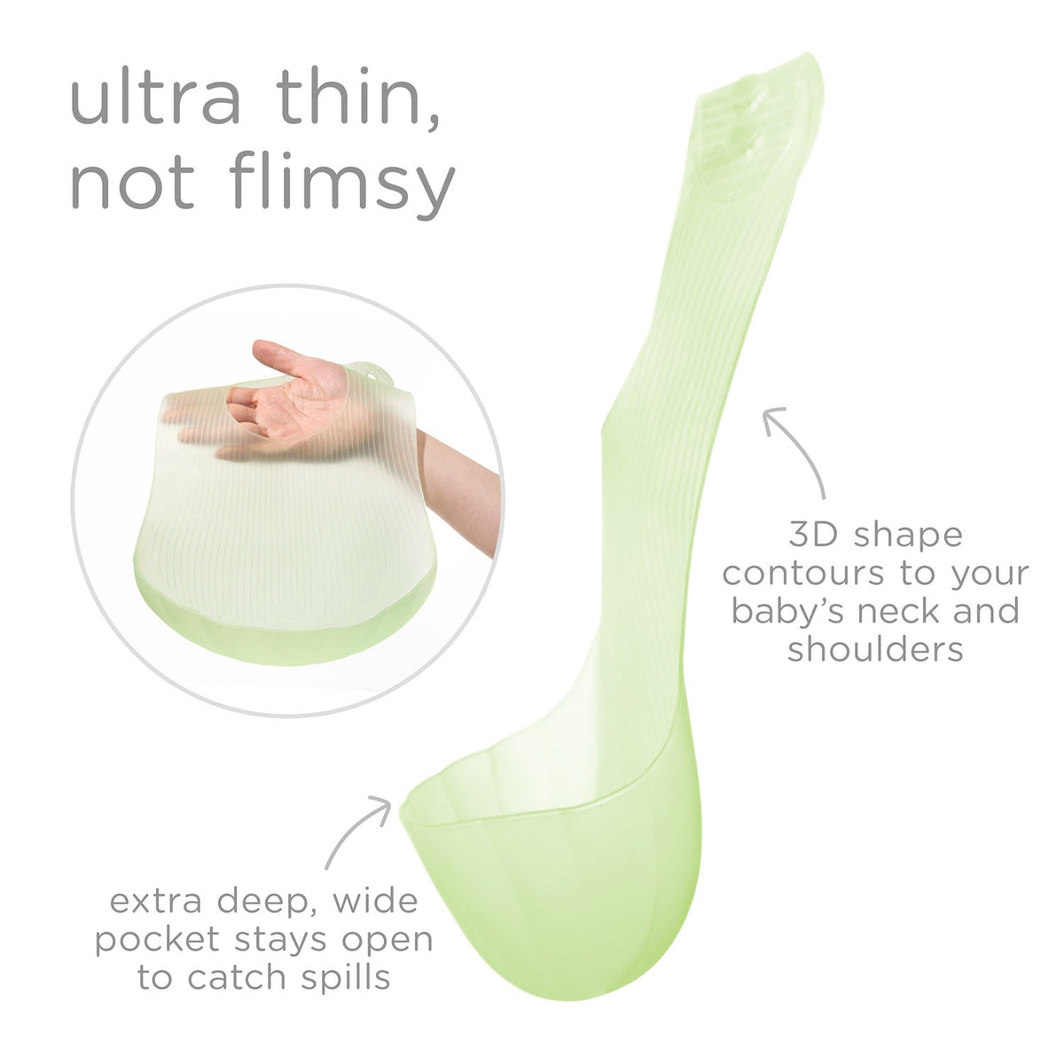 Silicone Pocket Bib