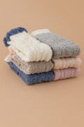Fluffy Slipper Sock Set, 6 Pairs