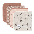 Butterfly Muslin Burp Cloths, 4-Pack