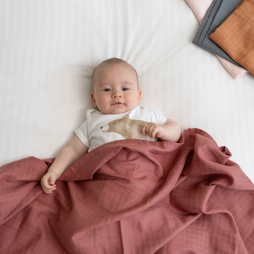 Classic Cotton Muslin Swaddle