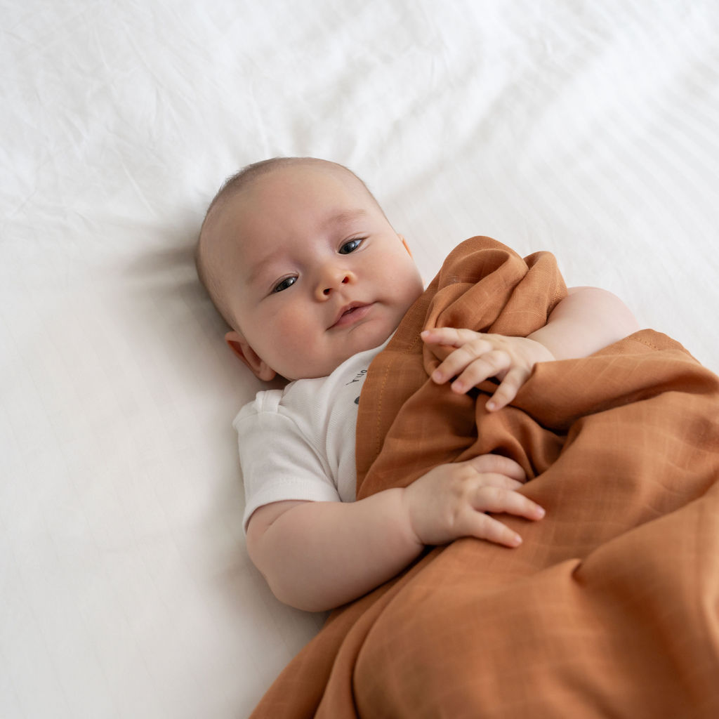 Classic Cotton Muslin Swaddle