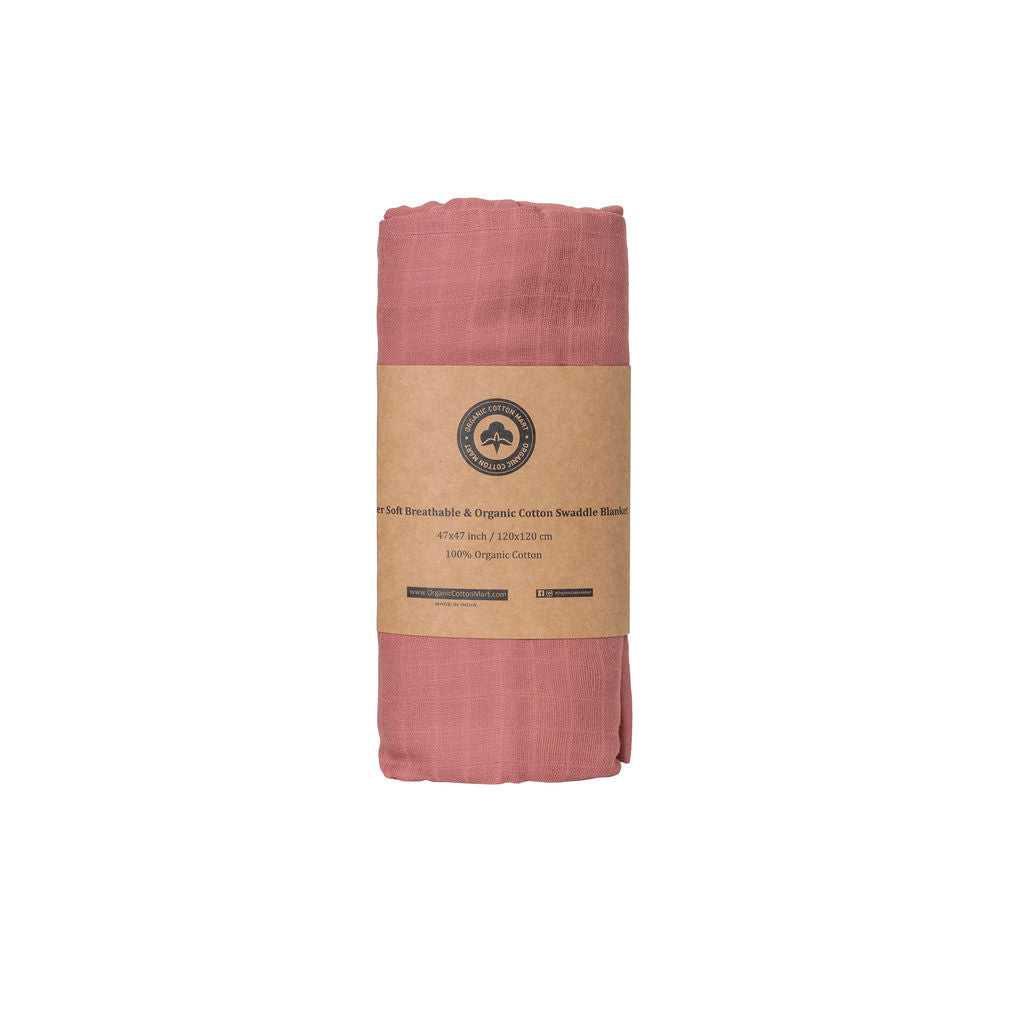 Classic Cotton Muslin Swaddle